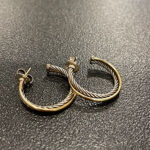 David Yurman Hoop Earrings